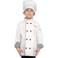 Costume Agent Personalized Custom Child Chef Hat and Jacket Halloween Costume