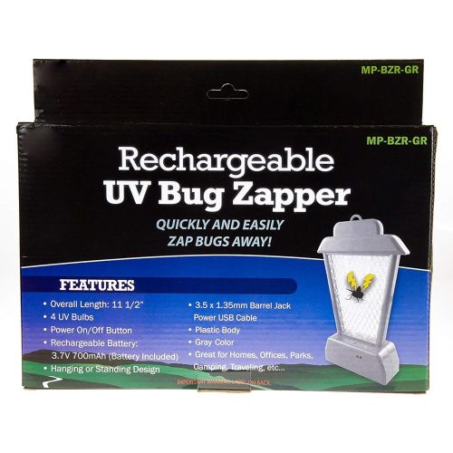  ASR Outdoor Rechargeable UV Hanging Bug Zapper Mosquito Killer Lantern