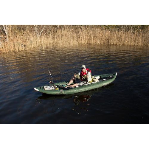 씨이글 Sea Eagle 385fta Fasttrack Inflatable Kayak Pro Angler Package
