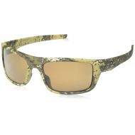 Oakley Mens Drop Point Polarized Iridium Rectangular Sunglasses, Desolve Bare Camo, 60.0 mm