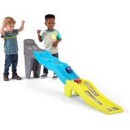 Simplay3 Fast Track Downhill Raceway, Dual Racetrack for Kids Cars for Toddlers, 2 Toy Race Cars Included, Made in USA