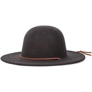 Brixton Mens Tiller Wide Brim Felt Fedora Hat