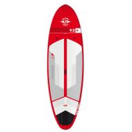 BIC Sport ACE-TEC Performer Sup Stand Up Paddleboard, Gloss Red/White/Grey, 92