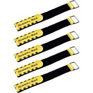 SPEEDY BEE RC Battery Straps Speedybee 5pcs FPV Batteries Strap 20x220mm Tie Down Rubberized Straps Non-Slip for FPV Drone RC Helicopters Planes Cars