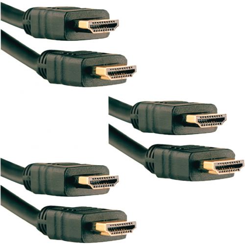  Axis 41202X3KIT 6 Feet HDMI Cable (3-Count)