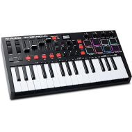 M-Audio Oxygen Pro Mini - 32 Key USB MIDI Keyboard Controller With Beat Pads, MIDI assignable Knobs, Buttons & Faders and Software Suite Included