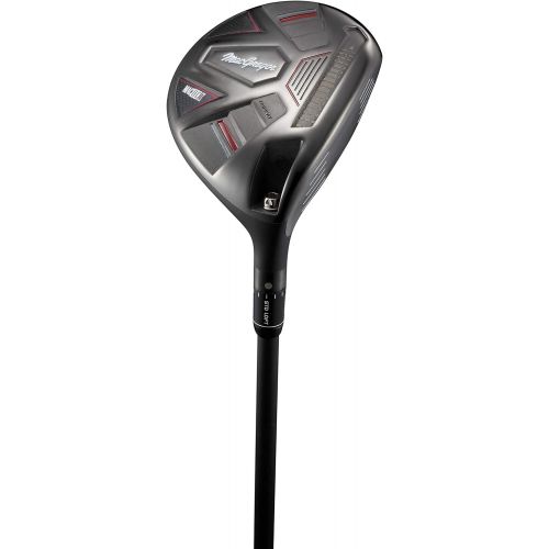  MACGREGOR Golf Unisex MACFAIR110 MACTEC X Fairway Right Hand Graphite Adjustable Golf Club Regular Or Stiff Shaft, Black