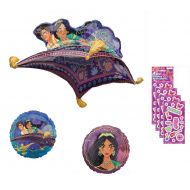 party bundle Aladdin Party Supplies Birthday Balloon Decoration Set with Stickers