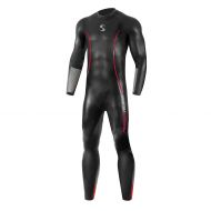 Synergy Triathlon Wetsuit - Men’s Adrenaline Fullsleeve Smoothskin Neoprene for Open Water Swimming Ironman & USAT Approved