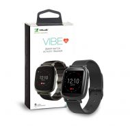 3Plus Vibe Activity Tracker Smart Watch with Heart Rate Monitor, Calorie Counter, Pedometer for Android & iOS in Black