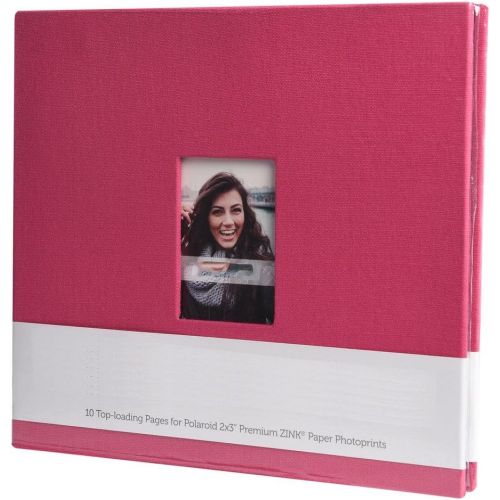 폴라로이드 Polaroid Accessory Bundle for Fuji Instax (Mini 8, 26, 90, 300) - 8x8 Scrapbook + Pouch + 6 Edged Scissors + Album + 7 Colorful Sticker Sets + Twin Tip Markers + Hanging Frames +Neck/Hand S