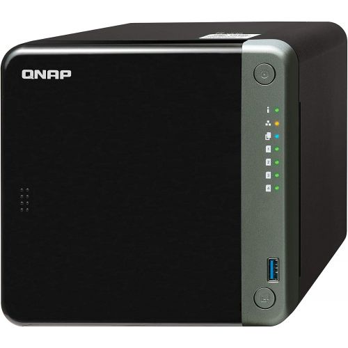  [아마존베스트]QNAP TS-453D-8G 4 Bay NAS for Professionals with Intel Celeron J4125 CPU and Two 2.5GbE Ports