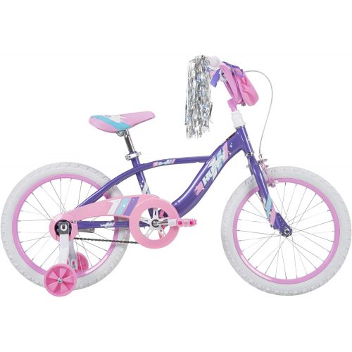  Huffy Kid Bike Quick Connect Assembly Glimmer 16 inch, Purple