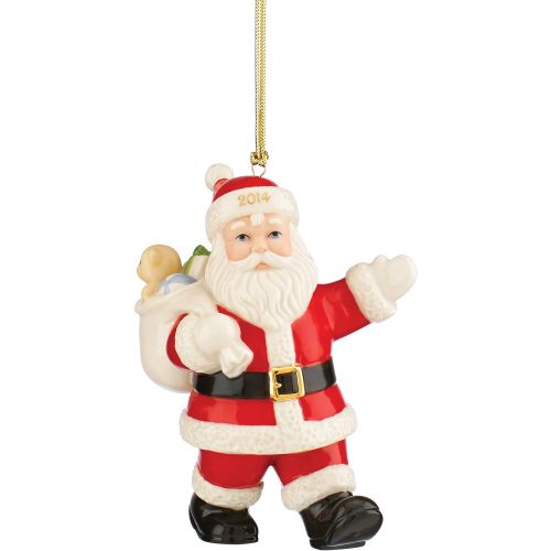 레녹스 Lenox 2014 Special Delivery Santa Ornament
