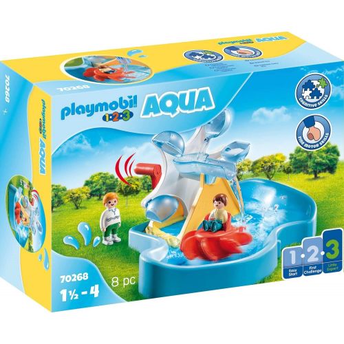 플레이모빌 Playmobil 1.2.3 Aqua Water Wheel Carousel