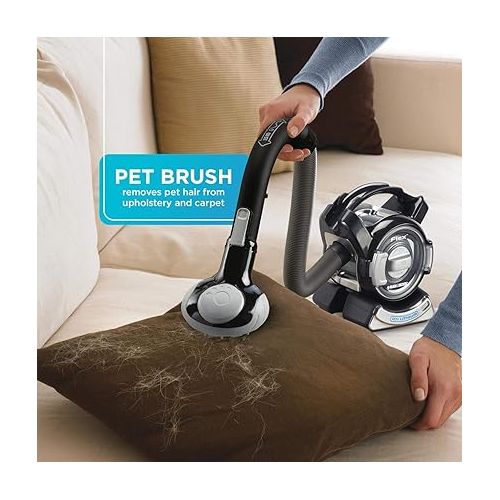  BLACK+DECKER 20V Max Flex Cordless Stick Vacuum with Floor Head and Pet Hair Brush (BDH2020FLFH)