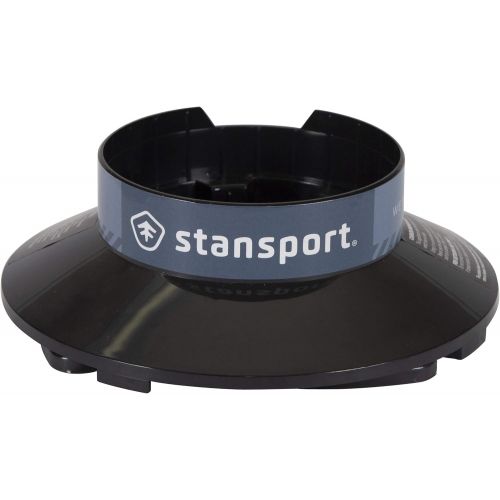  Stansport Propane Cylinder Base Replacement for Camping and Backpacking, Black