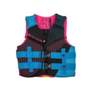 Body Glove 18224Y-AQUPNK Phantom PFD Life Vest  USCGA Approved Aqua-Pink, Youth, Aqua/Pink