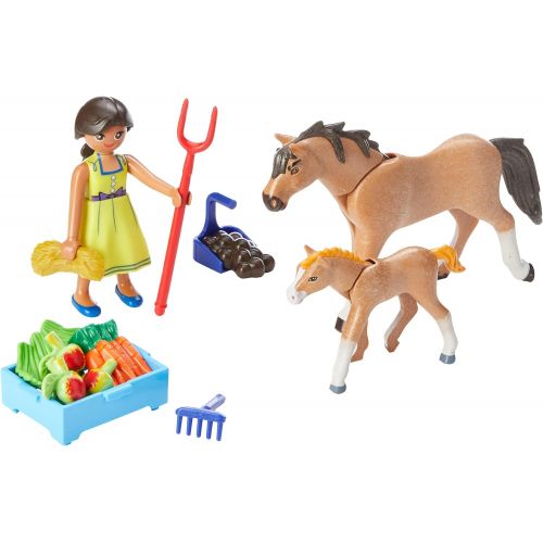 플레이모빌 Playmobil Spirit Riding Free PRU with Horse & Foal