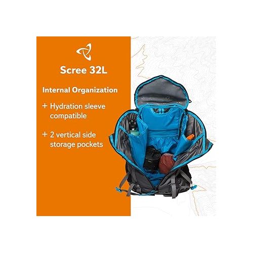  Mystery Ranch Scree 32 Women's Backpack - Technical Daypack, Shadow Moon XS/S