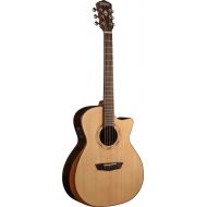 Washburn 6 String Acoustic-Electric Guitar Natural WCG20SCE-O