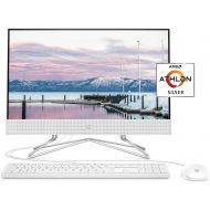 [아마존베스트]HP 21.5-Inch All-in-One Computer, AMD A4-9125, 4GB RAM, 1TB Hard Drive, Windows 10 (22-c0010, White)
