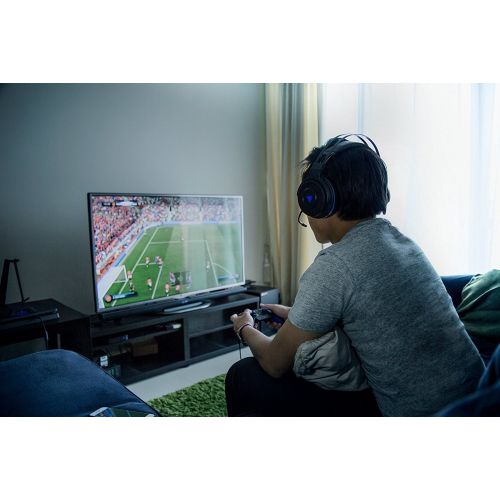 레이저 Razer Thresher Ultimate for PS4: Dolby 7.1 Surround Sound Lag-Free Wireless Connection Retractable Digital Microphone Gaming Headset Works with PC, PS4, PS5