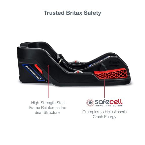  Britax B-Lively & B-Safe Gen2 Flexfit Travel System, Twilight SafeWash