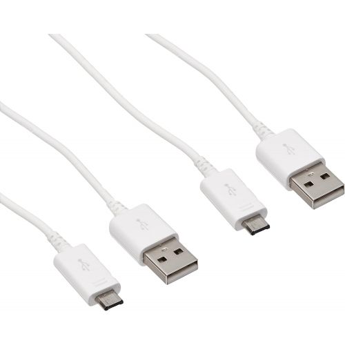 삼성 Samsung Data Cable for Micro USB Slot Devices - Non-Retail Packaging - White