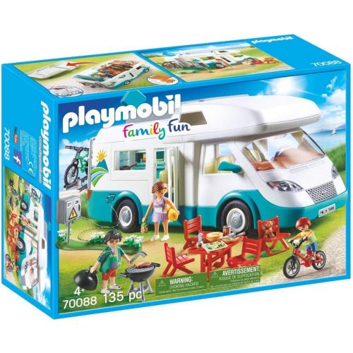 플레이모빌 PLAYMOBIL Family Camper Vehicle Playset
