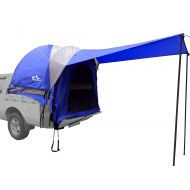 Hasika Waterproof Double Layer Full Size Truck 5.5 Foot Bed Tent with Floor Blue/Grey