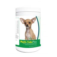 Healthy Breeds Multi-Tabs Advanced Formula Vitamin & Mineral Daily Dietary Supplement - Liver Flavored Tablets - Over 200 Breeds - 180 or 365 Chews