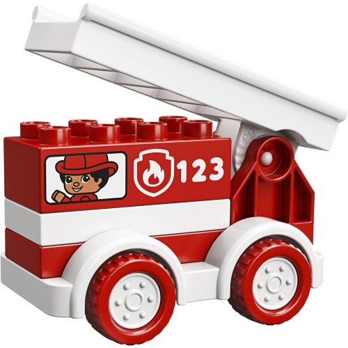  LEGO DUPLO My First Fire Truck 10917 Educational Fire Truck Toy, Great Birthday Gift for Toddlers Ages 18 Months and up, New 2020 (6 Pieces)