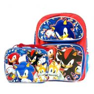 KBNL Sonic the Hedgehog 16 School Backpack & Insulated Lunch Bag Set (Ver. 2)