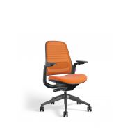 Steelcase 435A00 Series 1 Work Office Chair Tangerine