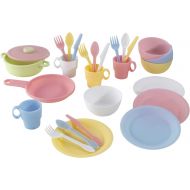 [아마존베스트]KidKraft 27pc Cookware Set - Pastel