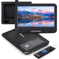 [아마존베스트]NAVISKAUTO 10.1 Portable DVD Player with HDMI Input, Built-in Rechargeable Battery, AV in/Out, Support CD/DVD/USB, Car Headrest Mount Included