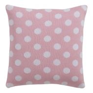 Ethan Allen | Disney Dotty Knit Pillow, Petal Pink