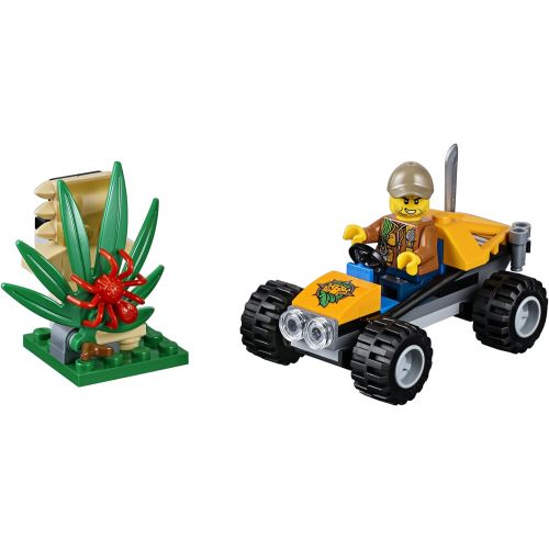  LEGO City Jungle Explorers Jungle Buggy 60156 Building Kit (53 Piece)