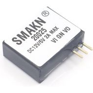 SMAKN® MINI Waterproof DC/DC Converter 12v Step Down to 5v/2A(MAX) Power Supply Module