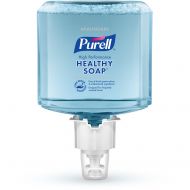 Purell PURELL ES4 Healthcare HEALTHY SOAP High Performance Foam Refill, Fragrance Free, 1200 mL Soap Refill for PURELL ES4 Push-Style Dispenser (Pack of 2) - 5085-02