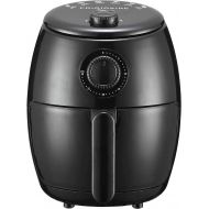 [아마존베스트]FRIGIDAIRE EAF180-BLACK, 1.8 Qt Air Fryer-Oil-Free Healthy Cooking-Digital Controls-Removable, Dishwasher-Safe Pan and Tray, 1.8qt, Black
