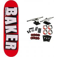 BAKER Skateboard Complete Logo White 8.125