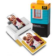 [아마존베스트]Kodak Dock Plus Instant Photo Printer  Bluetooth Portable Photo Printer Full Color Printing  Mobile App Compatible with iOS and Android  Convenient and Practical - 80 Sheet Bund