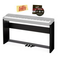 Casio CS-67 Digital Piano Stand - Black Bundle with Casio SP-33 Pedal System, Austin Bazaar Instructional DVD, and Polishing Cloth