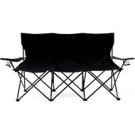 Trademark Innovations Triple Style Tri Camp Chair with Steel Frame