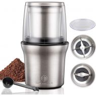 [아마존베스트]DR MILLS Electric Dried Spice and Coffee Grinder, detachable cup, OK for clean it with water, Blade & cup made with SUS304 stianlees steel (DM-7412M)