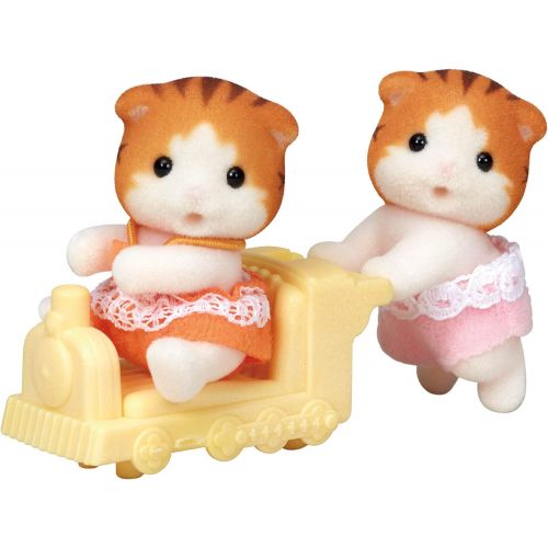  Calico Critters Maple Cat Twins , Brown