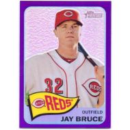 Jay Bruce 2014 Topps Heritage Chrome Purple Refractor #THC-432 - Cincinnati Reds