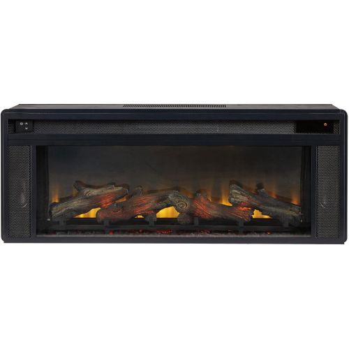  Signature Design by Ashley Entertainment Accessories Large Fireplace Insert Infrared Black